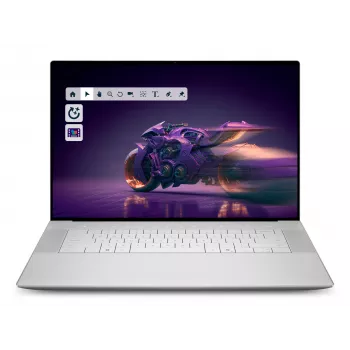 DELL 16 Premium DA16250 Intel Core Ultra 9 285H Laptop 41.4 cm (16.3 cala) Ekran dotykowy 4K Ultra HD 32 GB LPDDR5x-SDRAM 1 TB SSD NVIDIA GeForce RTX 5070 Wi-Fi 7 (802.11be) Windows 11 Pro German Platinum