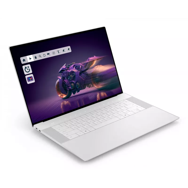 DELL 16 Premium DA16250 Intel Core Ultra 9 285H Laptop 41,4 cm (16,3 cala) Ekran dotykowy 4K Ultra HD 32 GB LPDDR5x-SDRAM 1 TB SSD NVIDIA GeForce RTX 5070 Wi-Fi 7 (802.11be) Windows 11 Pro German Platinum