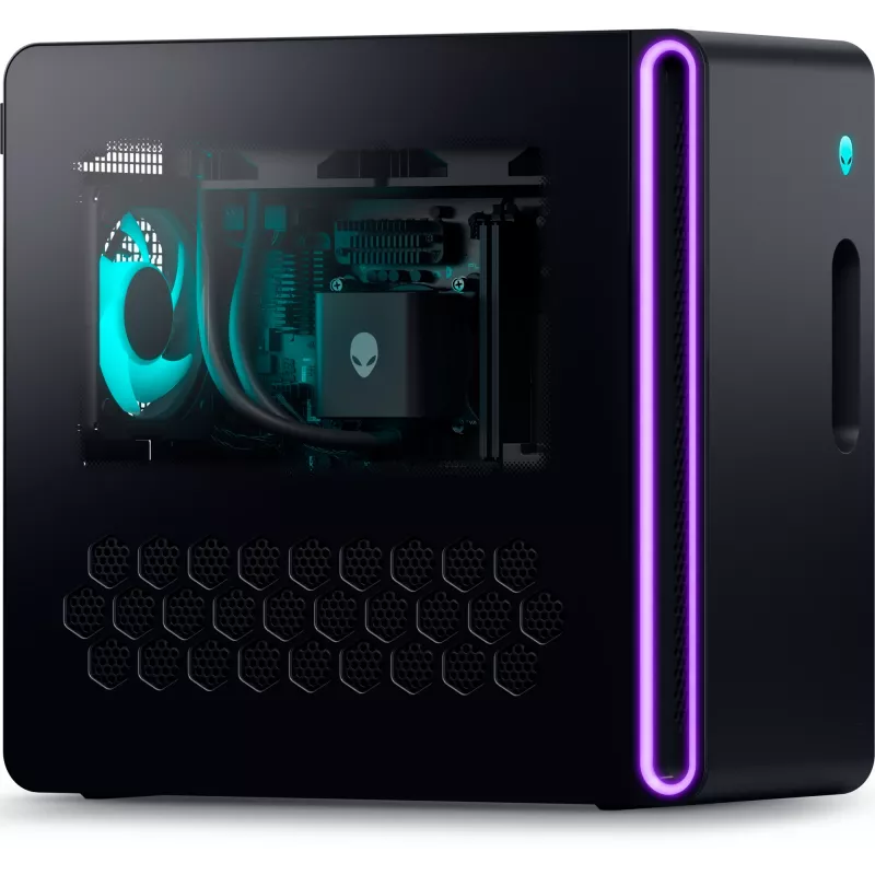 Alienware Aurora ACT1250 Intel Core Ultra 9 285K 32 GB DDR5-SDRAM 2 TB SSD NVIDIA GeForce RTX 5080 Windows 11 Home Komputer stacjonarny Czarny