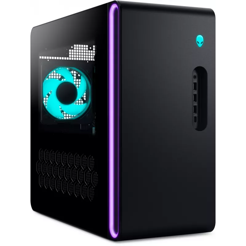 Alienware Aurora ACT1250 Intel Core Ultra 9 285K 32 GB DDR5-SDRAM 2 TB SSD NVIDIA GeForce RTX 5080 Windows 11 Home Komputer stacjonarny Czarny