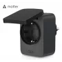 Inteligentna wtyczka TP-Link Tapo P410M — zewnętrzne gniazdo Wi‑Fi, 3680 W, 200–250 V, czarna