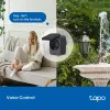 Inteligentna wtyczka TP-Link Tapo P410M — zewnętrzne gniazdo Wi‑Fi, 3680 W, 200–250 V, czarna