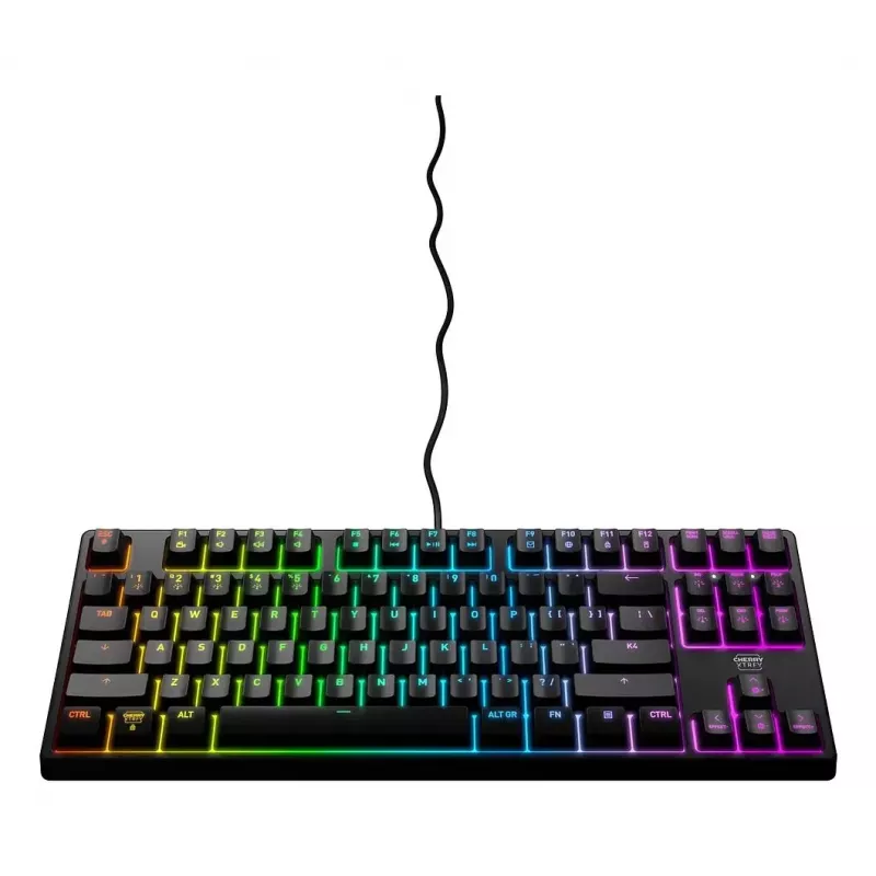 Klawiatura CHERRY XTRFY K4V2 RGB TKL Gaming USB QWERTY Portugalska Czarna