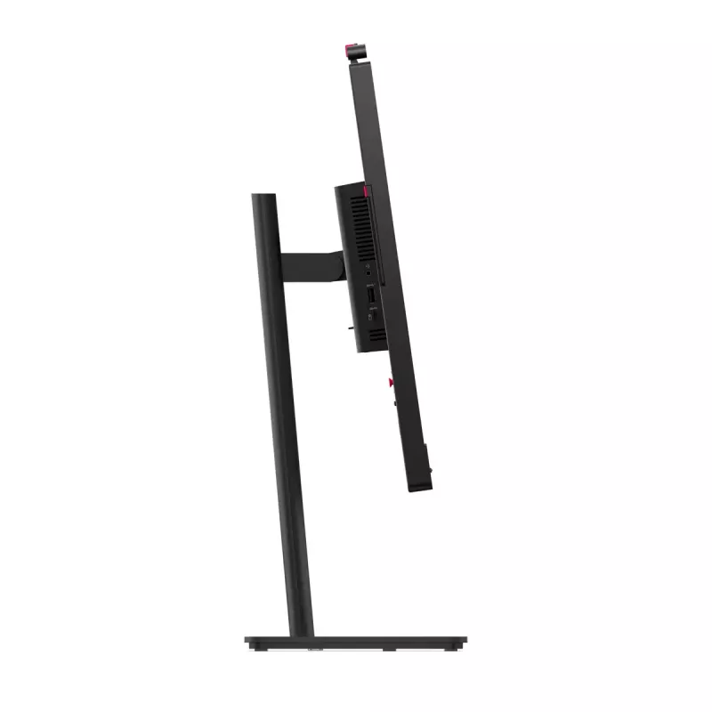 Lenovo ThinkVision T24-4v, 24 cale, monitor IPS LCD, 1920×1080 Full HD, 6 ms, 250 cd/m², wbudowane głośniki, hub USB, VESA, regulacja wysokości, czarny