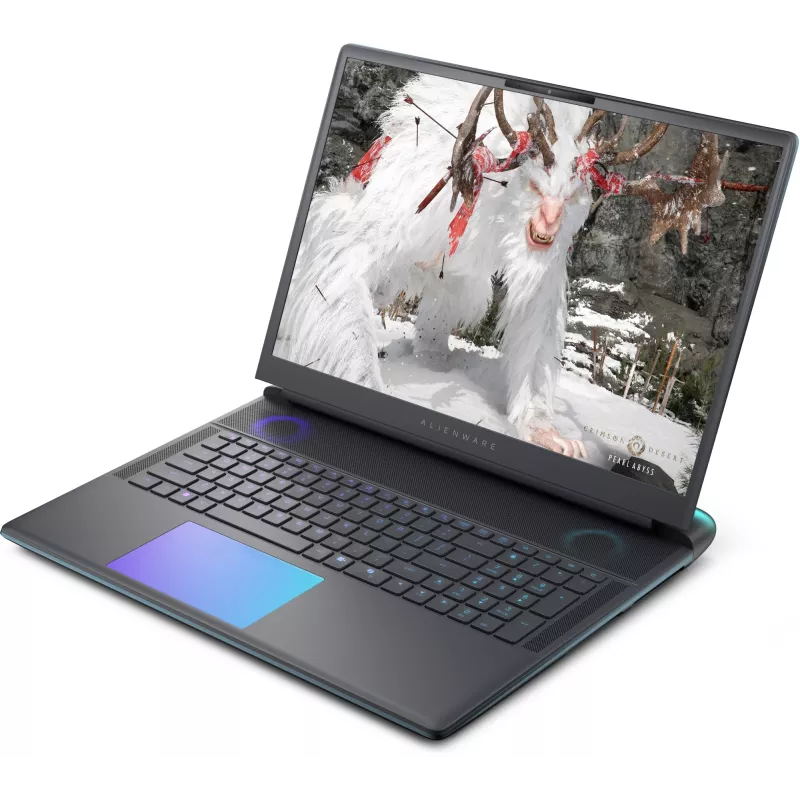 Alienware AA18250 Intel Core Ultra 9 275HX Laptop 45,7 cm (18 cali) WQXGA 64 GB DDR5-SDRAM 2 TB SSD NVIDIA GeForce RTX 5090 Wi-Fi 7 (802.11be) Windows 11 Home Niemiecki Czarny