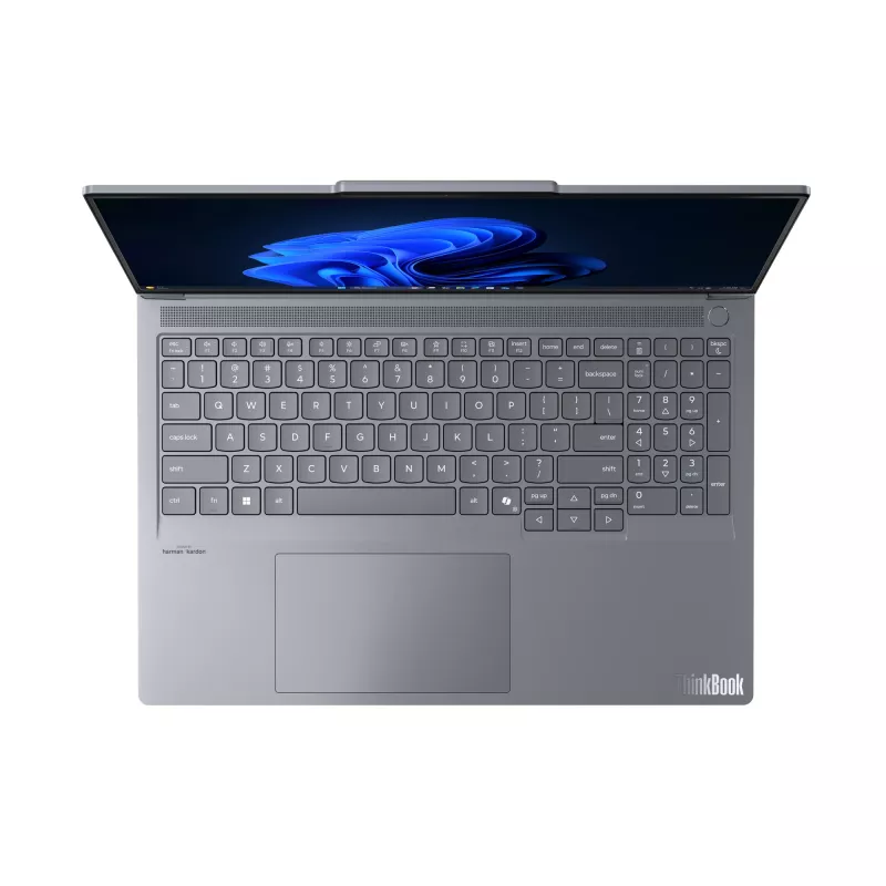 Lenovo ThinkBook 16p G6 IAX Intel Core Ultra 7 255HX Laptop 40,6 cm (16 cali) WQXGA 32 GB DDR5-SDRAM 1 TB SSD NVIDIA GeForce RTX 5060 Wi-Fi 7 (802.11be) Windows 11 Pro Niemiecki Szary