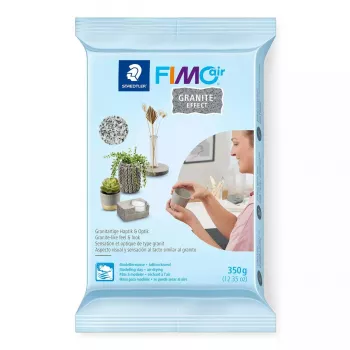 Masa modelarska Staedtler FIMOair Granite Effect 350 g Szara