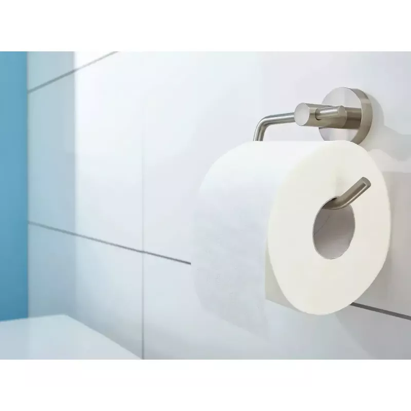 Uchwyt na papier toaletowy Tesa 40301-00000-00 montowany na ścianie stal nierdzewna 138×50×105 mm