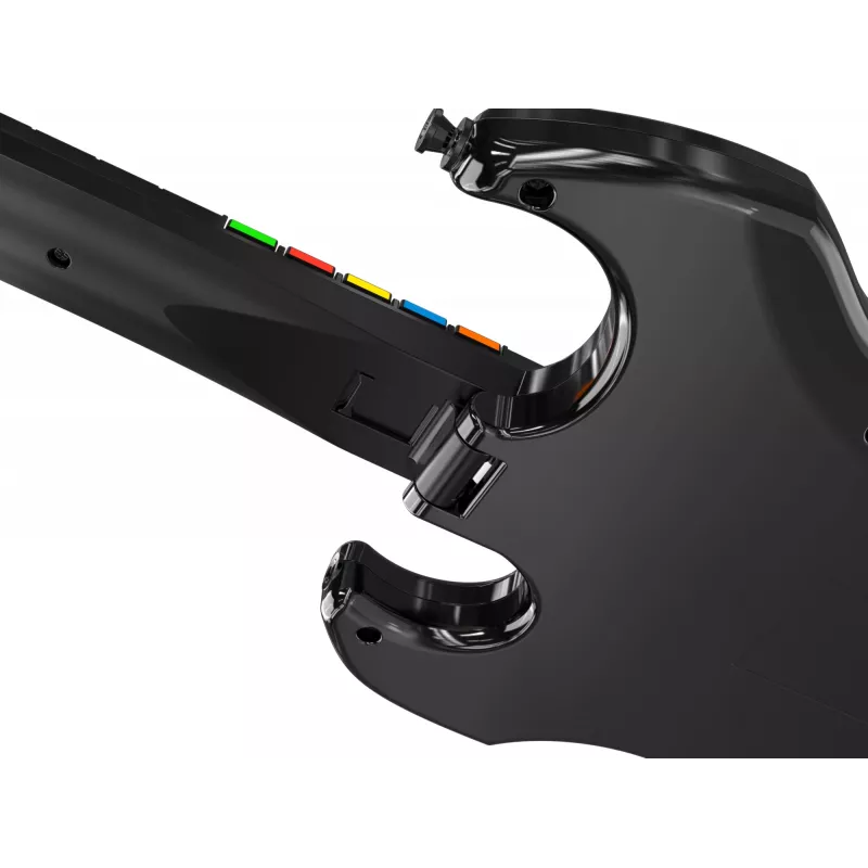 Gitara PDP Riffmaster Czarno-Szara Bezprzewodowa PC PS4 PS5 36h Bateria