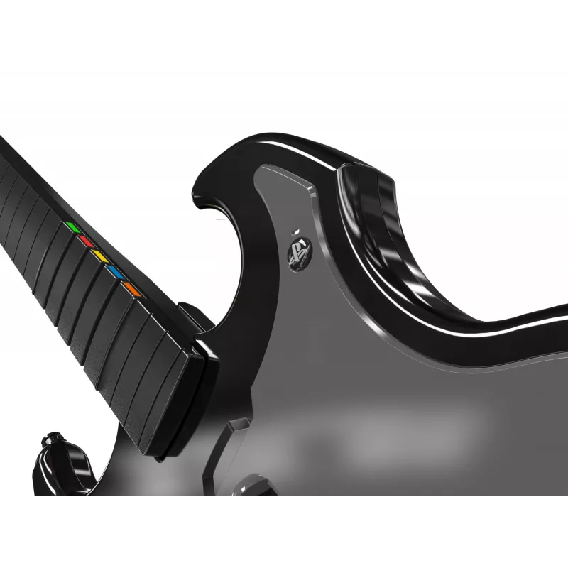 Gitara PDP Riffmaster Czarno-Szara Bezprzewodowa PC PS4 PS5 36h Bateria