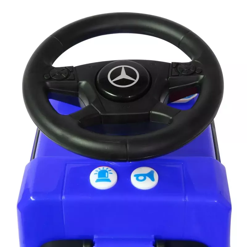 Samochód do jazdy Jamara Mercedes-Benz Antos Police 4 koła efekty świetlne