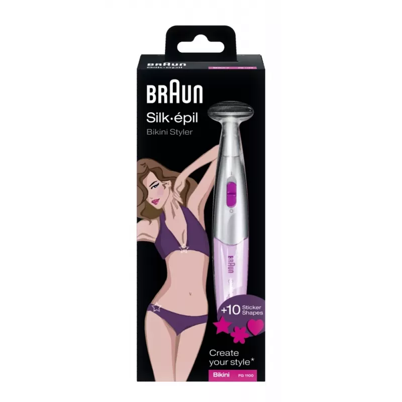 Braun Silk-épil Bikini Styler FG 1100 2 głowice Biały