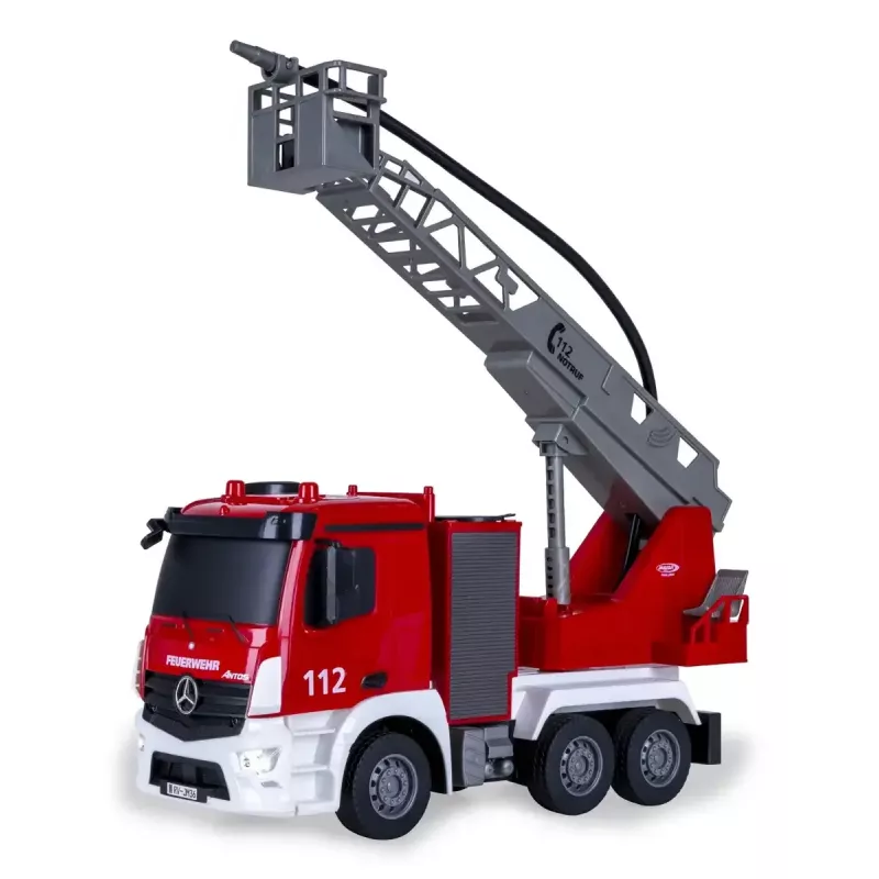 Model RC wozu strażackiego Jamara Mercedes-Benz Antos z napędem elektrycznym 1:26