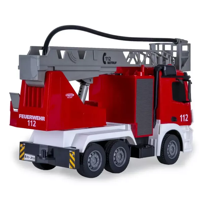 Model RC wozu strażackiego Jamara Mercedes-Benz Antos z napędem elektrycznym 1:26