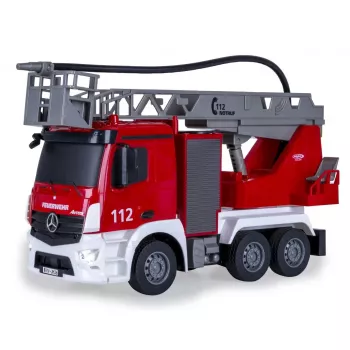 Model RC wozu strażackiego Jamara Mercedes-Benz Antos z napędem elektrycznym 1:26