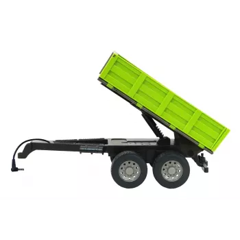 Część gąsienicy/zestaw kołowy Jamara Tipper light zielony do RC-Traktor 1:16, czarno-zielony, 0,41 kg