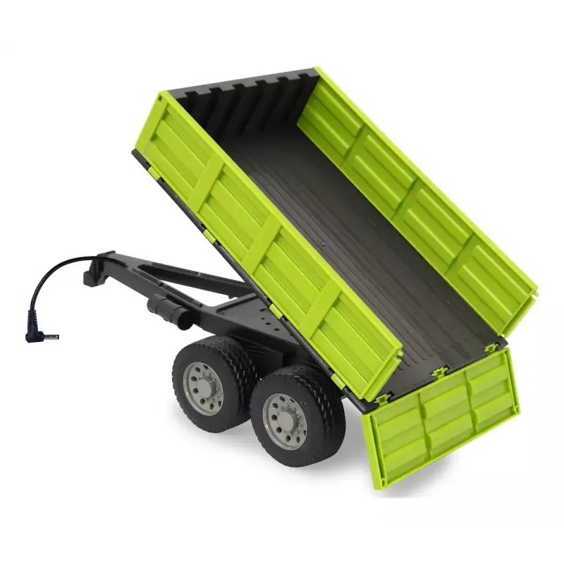 Część gąsienicy/zestaw kołowy Jamara Tipper light zielony do RC-Traktor 1:16, czarno-zielony, 0,41 kg