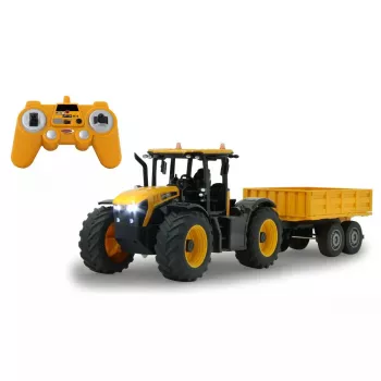 Ciągnik Jamara JCB Fastrac 1:24 Zasilany Elektrycznie Model RC dla Dzieci