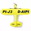 Samolot Jamara Piper J3-CUB Silnik elektryczny 150 mAh 106 g