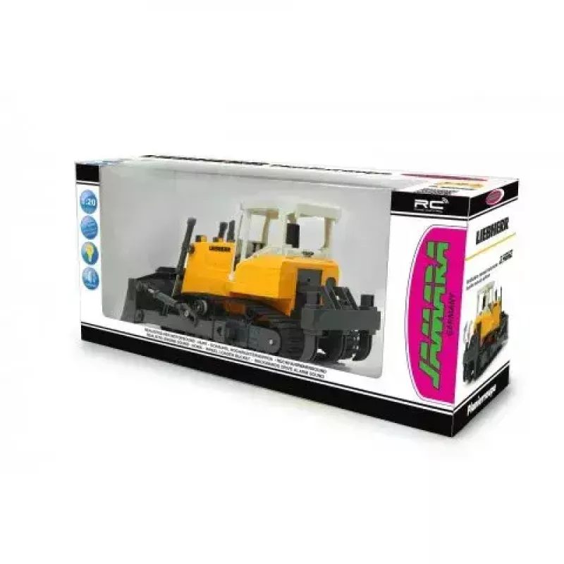 Bulldozer Jamara Liebherr model sterowany radiowo z napędem elektrycznym 1:20