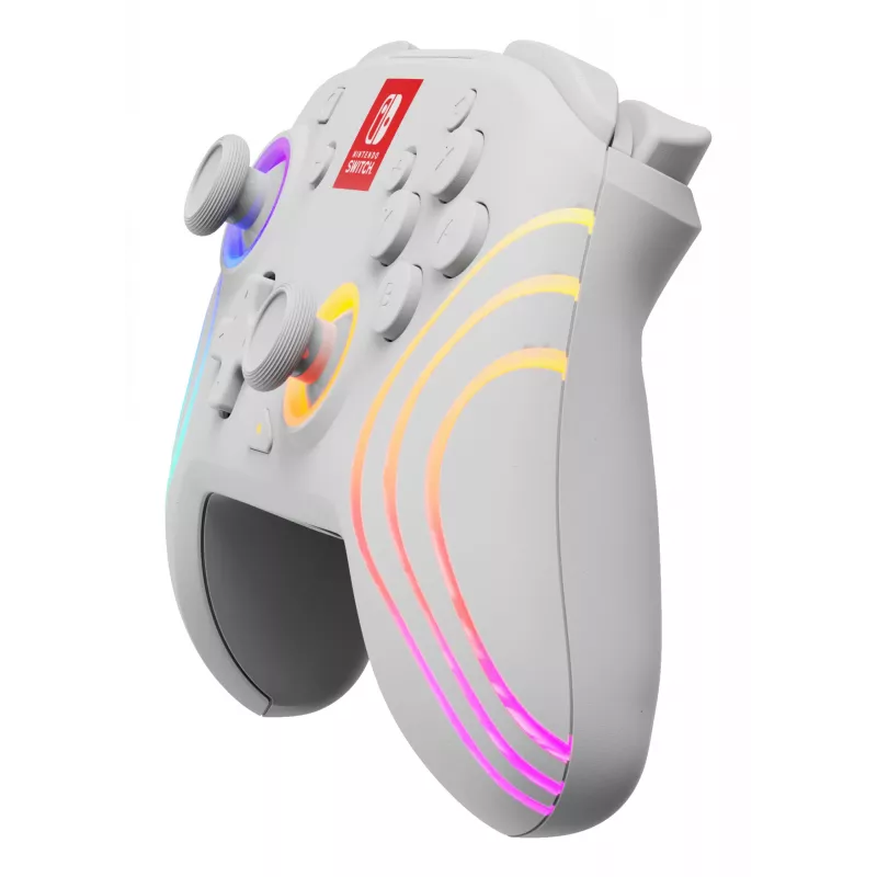PDP Afterglow Wave Biały Gamepad Analogue / Digital Nintendo Switch, Nintendo Switch OLED