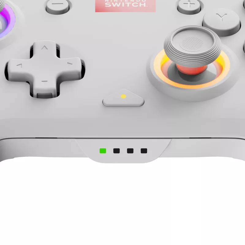 PDP Afterglow Wave Biały Gamepad Analogue / Digital Nintendo Switch, Nintendo Switch OLED