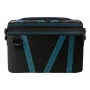 Twarda walizka PDP Nintendo Switch Kart Drift Overnight Case GLOW czarno-niebieska