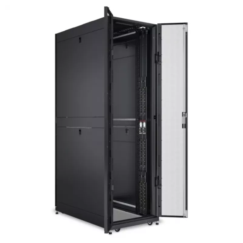 Listwa zasilająca APC NetShelter 9000 PDU 24 gniazda AC (C13/C15/C19/C21), NEMA L6-20P, 200–208V, 20A, pionowa 0U, czarna