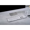 Klawiatura CHERRY KW 9100 cienki FOR MAC uniwersalna USB + Bluetooth QWERTY angielska srebrna