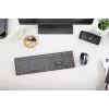 Klawiatura CHERRY KW 9100 cienki uniwersalna RF Wireless + Bluetooth czarna