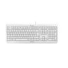 CHERRY KC 1000 Klawiatura przewodowa, jasnoszara, USB (QWERTY - UK)