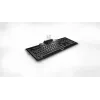 Przewodowa pełnowymiarowa klawiatura USB Cherry KC 1000 SC, układ QWERTZ, 109 klawiszy, kabel 1,8 m, czarna