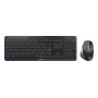 CHERRY Stream desktop ultimate klawiatura w zestawie z myszą Dom/Biuro USB + RF Wireless + Bluetooth AZERTY Francuski Czarny