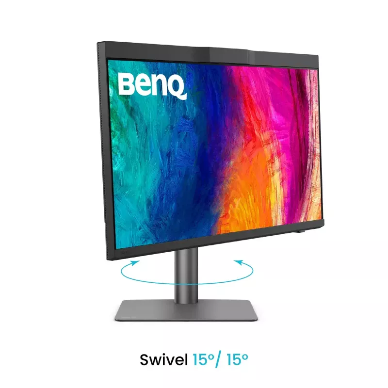 Monitor BenQ PD2770U 27 cali 4K UHD (3840×2160) IPS LCD – 5 ms, 400 cd/m², hub USB 3.2, VESA, regulowana wysokość