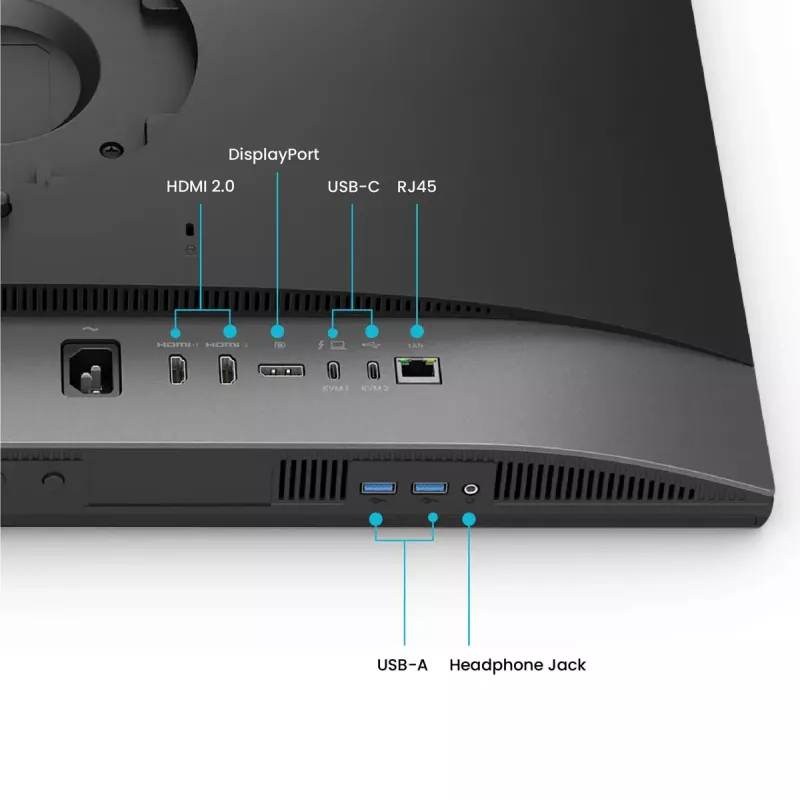 Monitor BenQ PD2770U 27 cali 4K UHD (3840×2160) IPS LCD – 5 ms, 400 cd/m², hub USB 3.2, VESA, regulowana wysokość