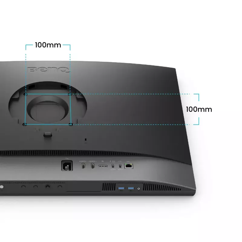 Monitor BenQ PD2770U 27 cali 4K UHD (3840×2160) IPS LCD – 5 ms, 400 cd/m², hub USB 3.2, VESA, regulowana wysokość