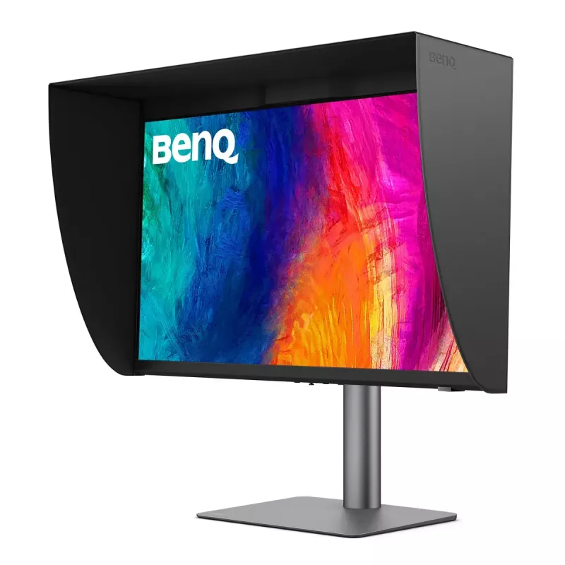 Monitor BenQ PD2770U 27 cali 4K UHD (3840×2160) IPS LCD – 5 ms, 400 cd/m², hub USB 3.2, VESA, regulowana wysokość