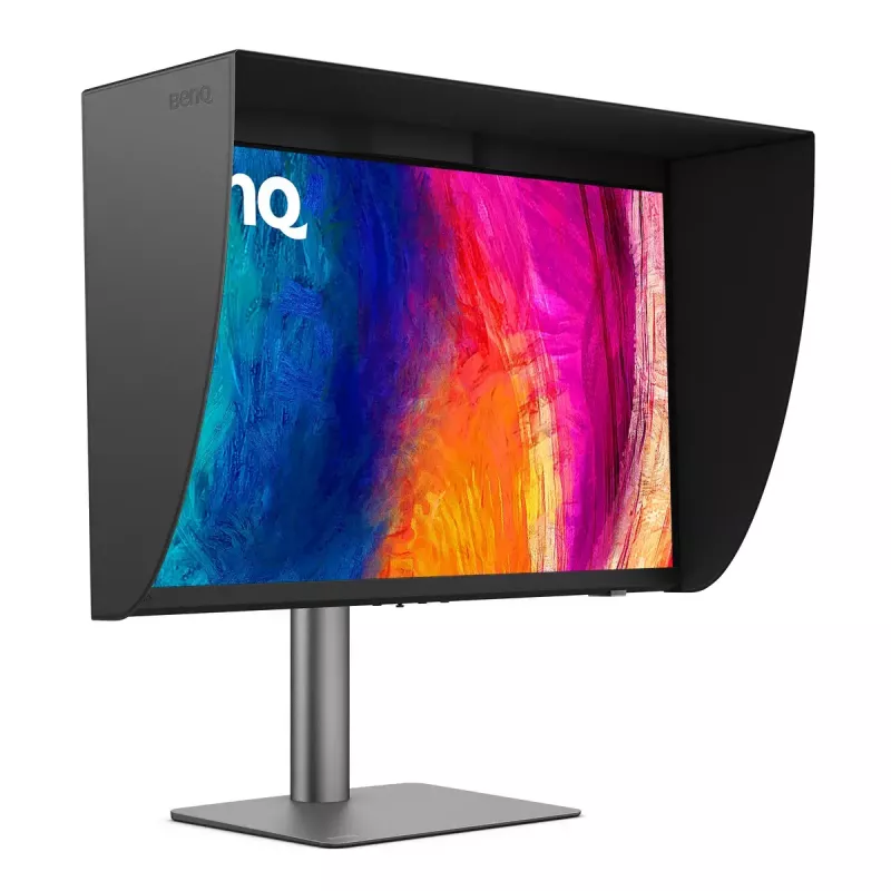 Monitor BenQ PD2770U 27 cali 4K UHD (3840×2160) IPS LCD – 5 ms, 400 cd/m², hub USB 3.2, VESA, regulowana wysokość