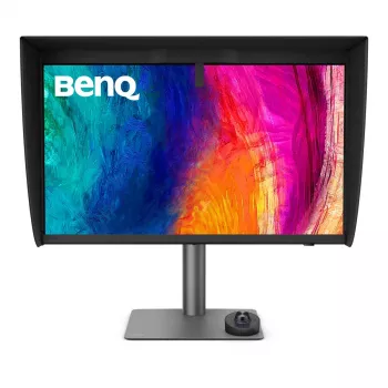 Monitor BenQ PD2770U 27 cali 4K UHD (3840×2160) IPS LCD – 5 ms, 400 cd/m², hub USB 3.2, VESA, regulowana wysokość