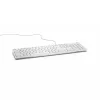 DELL Wired klawiatura - KB216 - Niemiecki (QWERTZ) - Biały, Pełnowymiarowa (100%), Przewodowa, USB, QWERTZ, Biały