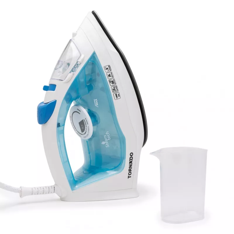TORNADO TST-1800 | Żelazko parowe z teflonową stopą i funkcją pary 160 g