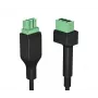 HP Poly Studio A2 Czarny kabel Extender for Table Mic Male to Female Phoenix Connector 8M(26ft)