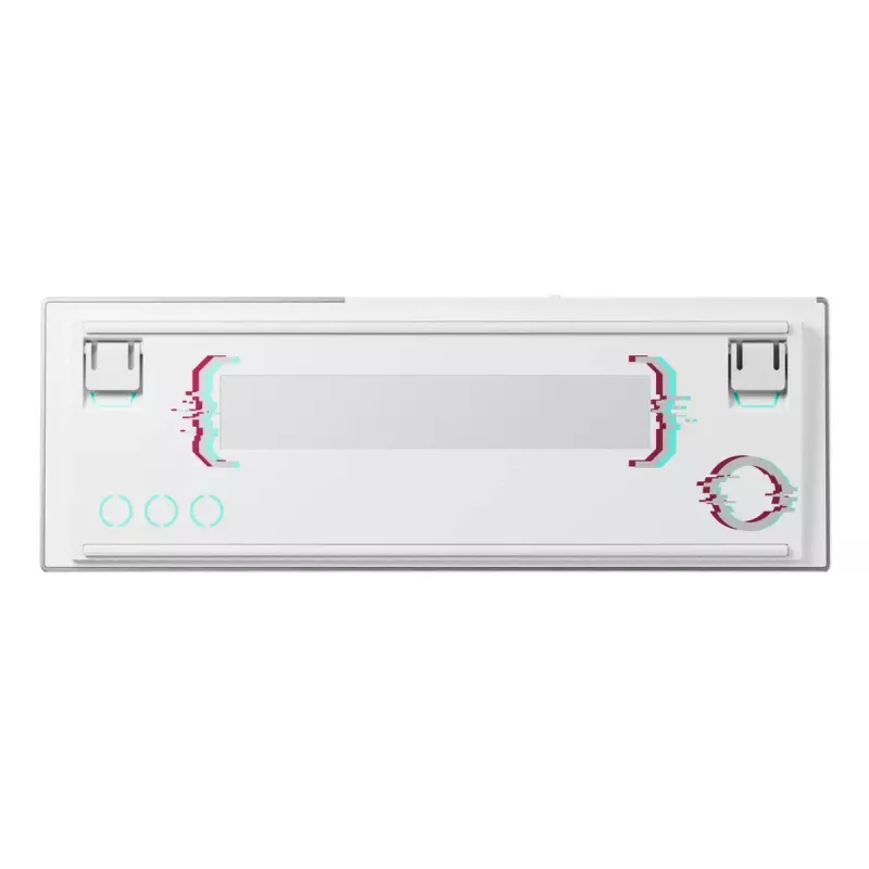 Bezprzewodowa klawiatura gamingowa CHERRY MX 8.2 Pro TMR — Tenkeyless, QWERTZ niemiecki, USB + RF + Bluetooth, RGB, srebrno-biała