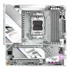 Płyta główna GIGABYTE X870M AORUS ELITE WIFI7 ICE — Micro ATX, AMD X870, gniazdo AM5, DDR5 do 8200Hz (O.C), 14+2+2 VRM, PCIe 5.0, Wi‑Fi 7, 2.5 GbE, USB4