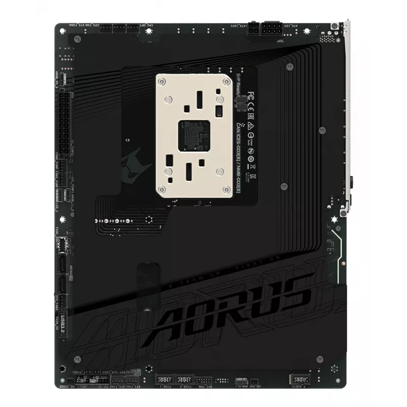 GIGABYTE X870 AORUS STEALTH Płyta główna - Obsługuje procesory AMD Ryzen 9000, 16+2+2-fazowa cyfrowa VRM, do 8200Hz DDR5 (OC), 2xPCIe 5.0 + 2xPCIe 4.0, Wi-Fi 7, 5 GbE LAN, USB 4