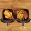 Frytkownica beztłuszczowa Tefal Easy Fry & Grill EY8018 6,5 L 1,5 kg 1830 W dotykowa LCD czarna wolnostojąca
