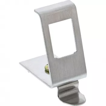 InLine Keystone Mocowanie na szynę DIN, 1-portowe, metalowe