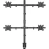InLine Uchwyt biurkowy na 4x TV / LED / TFT Wyświetlacz do 81cm 32 cale maks. 9kg