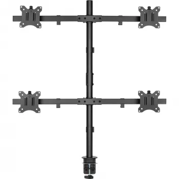 InLine Uchwyt biurkowy na 4x TV / LED / TFT Wyświetlacz do 81cm 32 cale maks. 9kg
