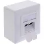 Socket-outlet InLine 76842A 2 x RJ-45 Biały Kabel sieciowy Kat. 6a